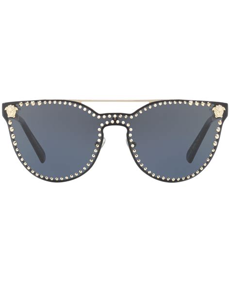 versace flat top studded sunglasses|Versace unisex sunglasses.